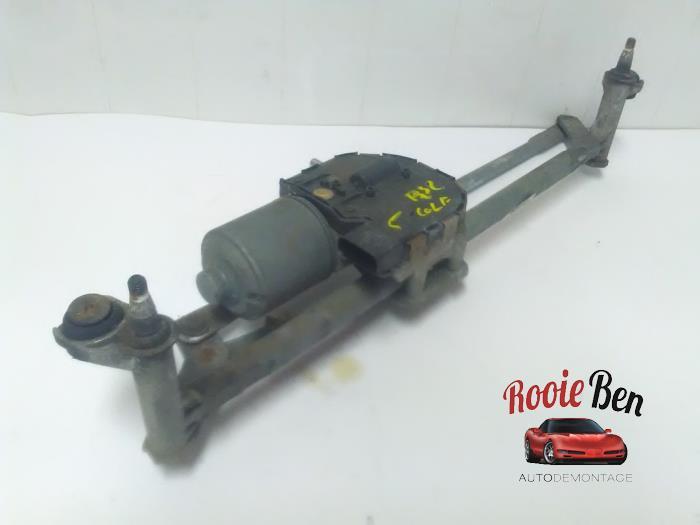 Ruitenwissermotor voor van een Volkswagen Golf, Gebruikt, -, Volkswagen, -