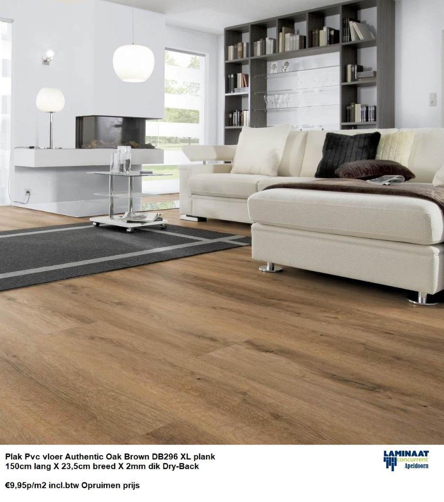 Goedkoop Pvc Plak Keuze uit 7 X Kleur v.a €9,95p/m2 Dry-Back, 75 m² of meer, Nieuw, Ophalen of Verzenden, Laminaat