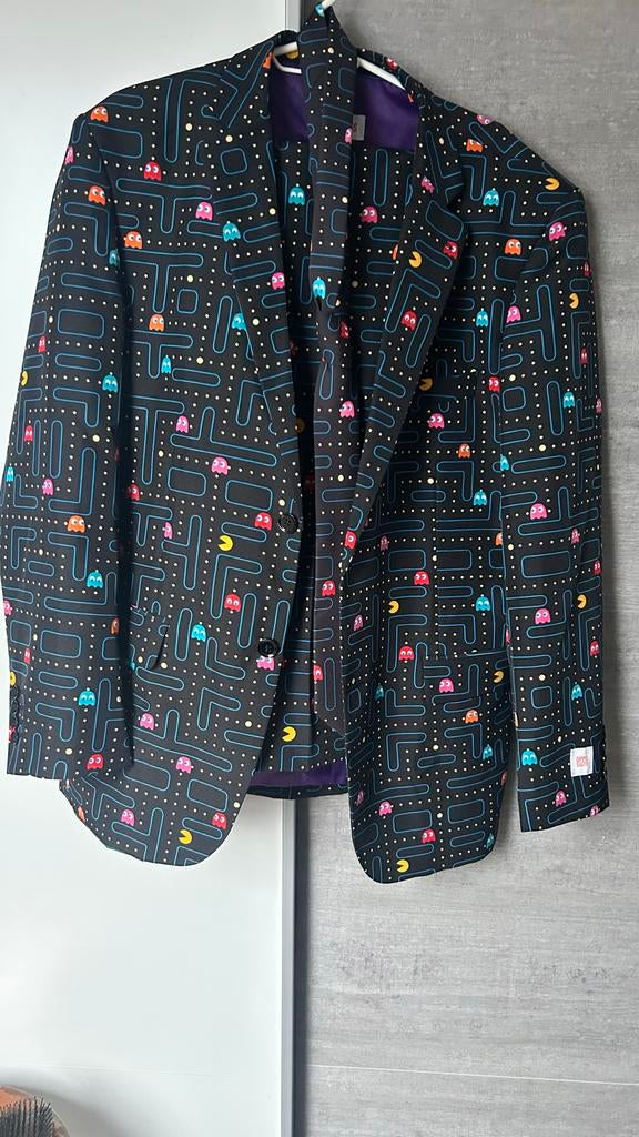OppoSuits Pac-Man Pak - Maat L, Ophalen of Verzenden, Zo goed als nieuw, Maat 52/54 (L)