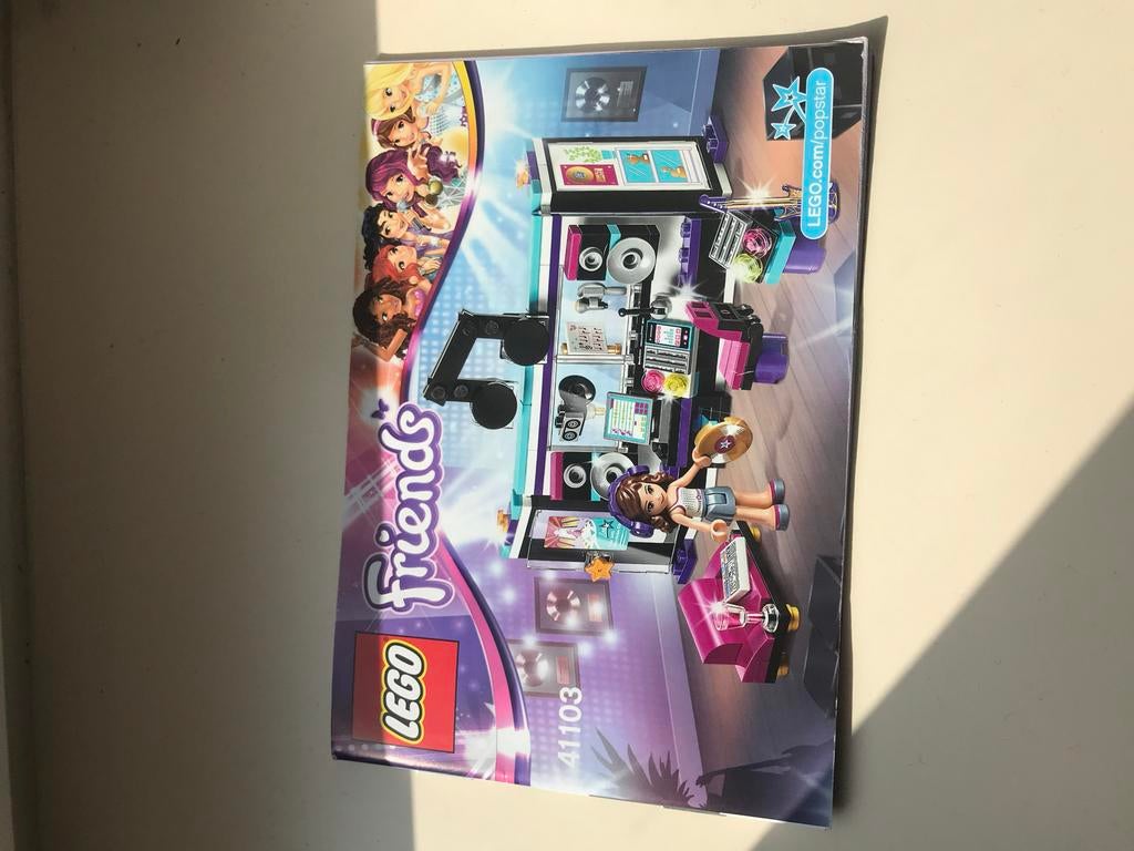 41103 Lego Friends Olivia’s Opnamestudio, Ophalen, Zo goed als nieuw, Complete set, Lego
