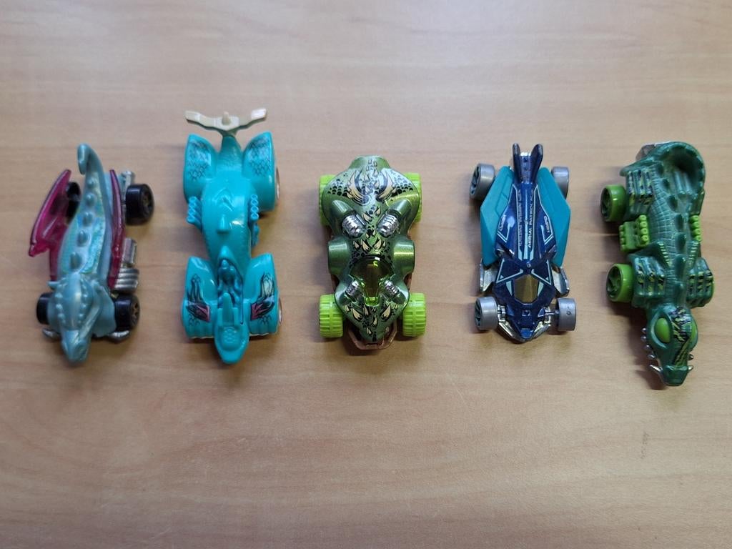 Hot Wheels Monster Trucks - Set van 5, Kinderen en Baby's, Speelgoed | Speelgoedvoertuigen, Ophalen of Verzenden, Zo goed als nieuw
