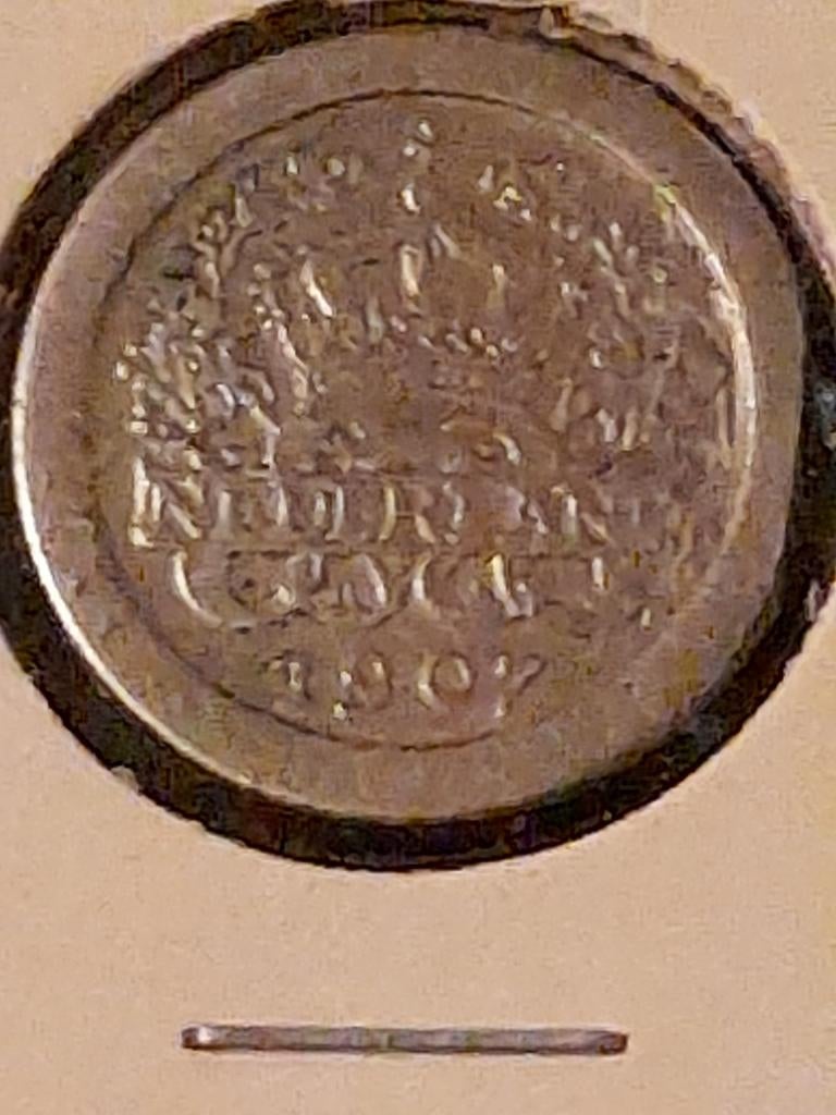 5 Cent 1907 - Wilhelmina, Postzegels en Munten, Munten | Nederland, Ophalen of Verzenden, Koningin Wilhelmina, 5 cent, Losse munt