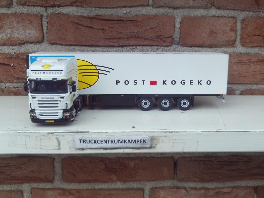 WSI  Scania  Topline  6 x 2  van  Poist  Kogeko., Hobby en Vrije tijd, Modelauto's | 1:50, Ophalen of Verzenden, Nieuw, Bus of Vrachtwagen