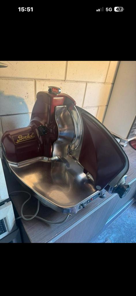snijmachine berkel, Ophalen of Verzenden, Nieuw