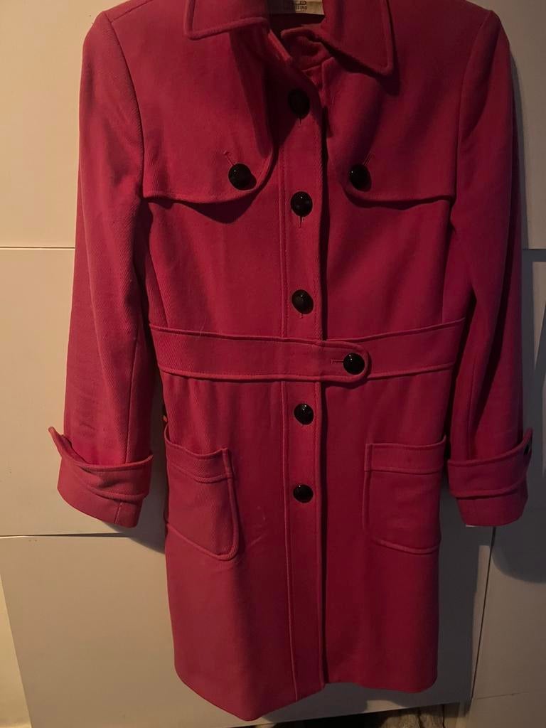 Red valentino jas fuschia maat 38, Ophalen of Verzenden, Zo goed als nieuw, Maat 38/40 (M), Roze