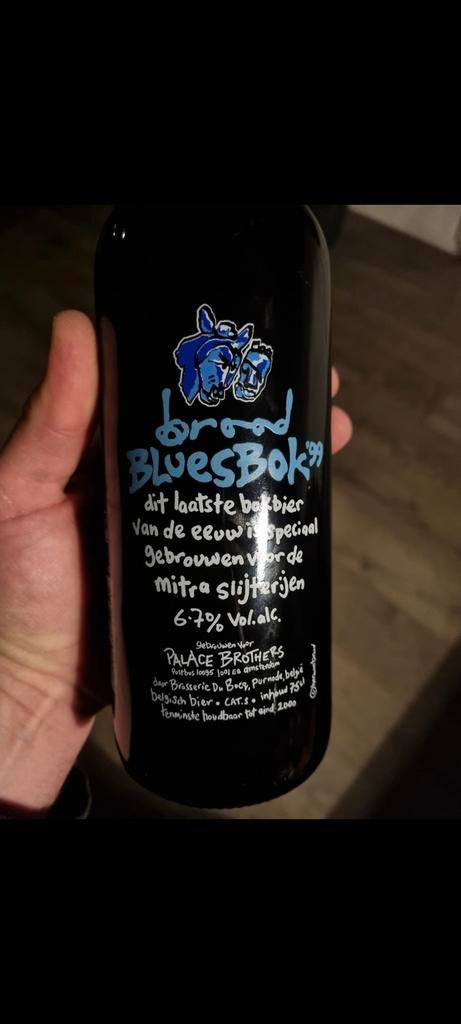 Herman brood bokbier 1999 bier. Bieden, Ophalen of Verzenden
