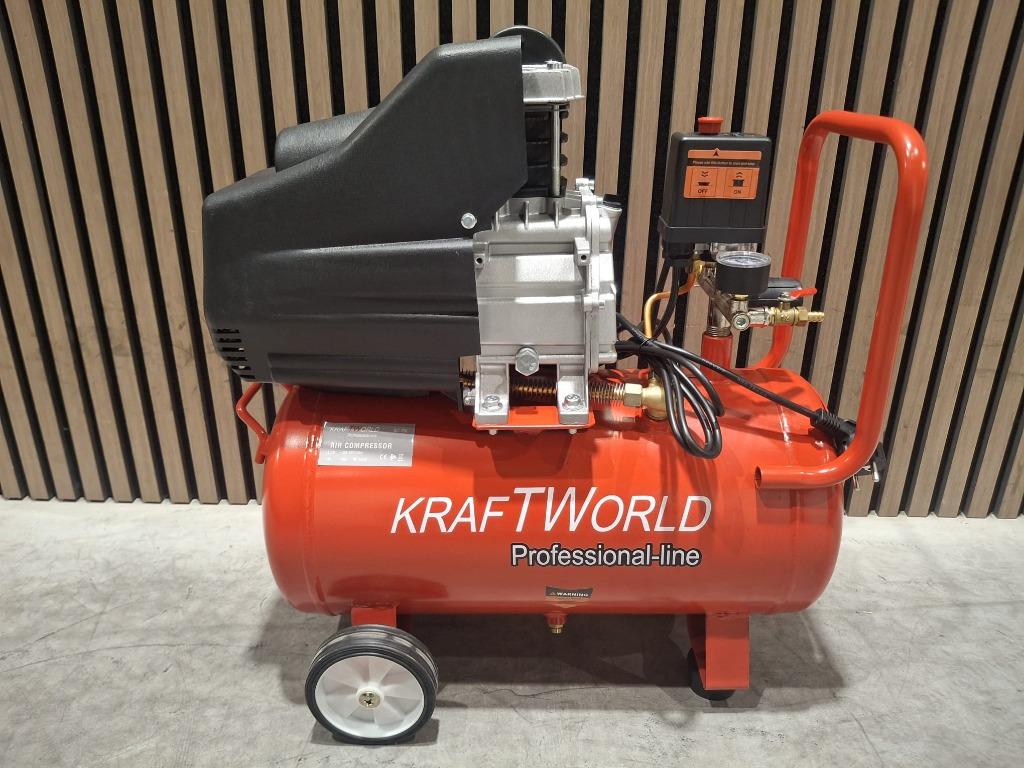 50/25 Liter luchtcompressor 1400W - 8 bar kraftworld‼️, Ophalen, 6 tot 10 bar, Nieuw, 25 tot 100 liter