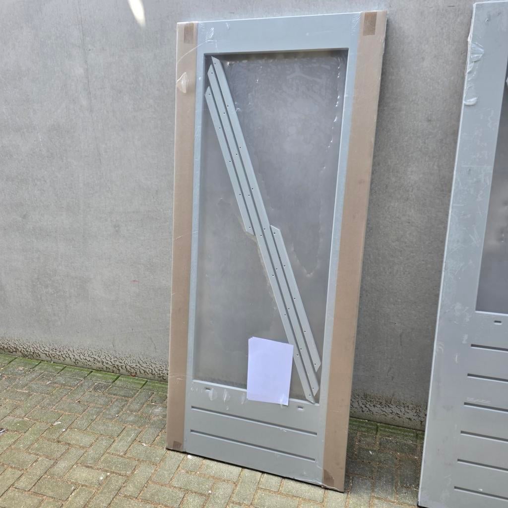 Nieuwe buitendeur 93x 211.5  borstwering 40 cm, 80 tot 100 cm, Ophalen of Verzenden, 200 tot 215 cm, Buitendeur