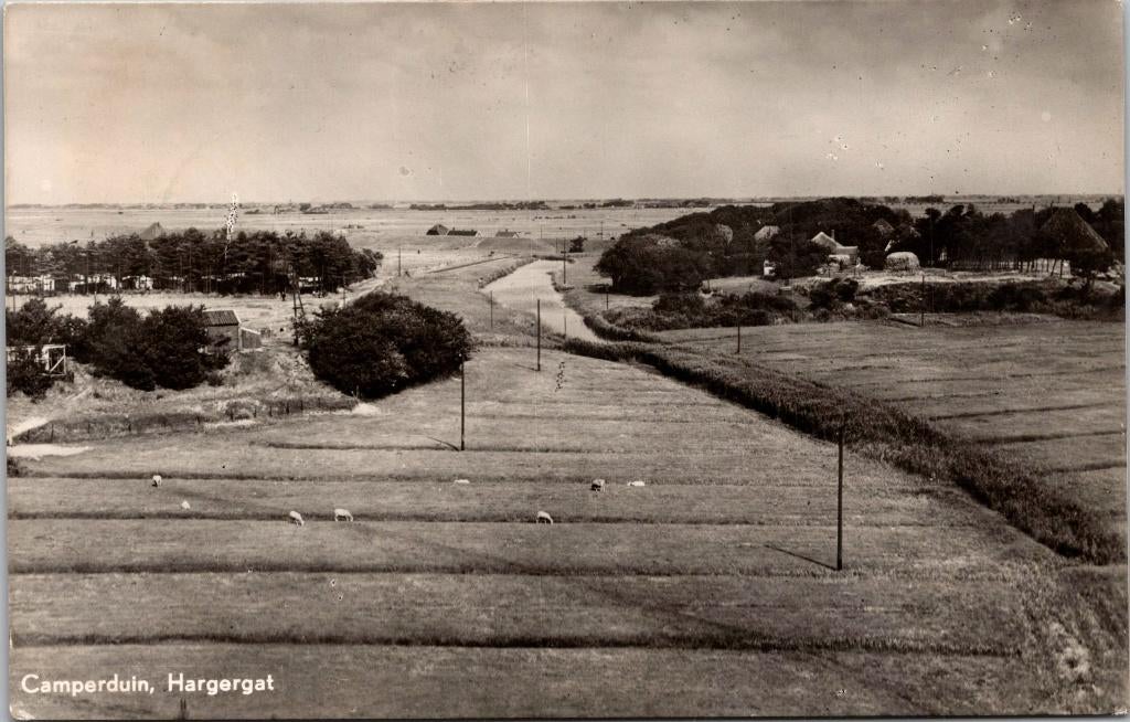 Hargergat - Camperduin (1954), Verzenden, 1940 tot 1960, Gelopen, Noord-Holland