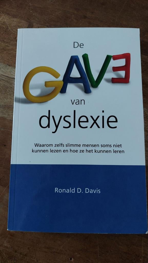 Ronald Davis - De gave van dyslexie, Boeken, Wetenschap, Zo goed als nieuw, Sociale wetenschap, Ophalen of Verzenden