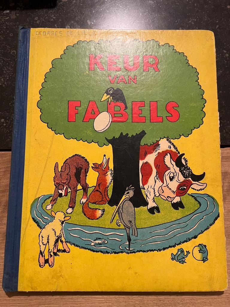Keur van Fabels - P.J. De Ridder, Boeken, Sprookjes en Fabels, Gelezen, Ophalen of Verzenden