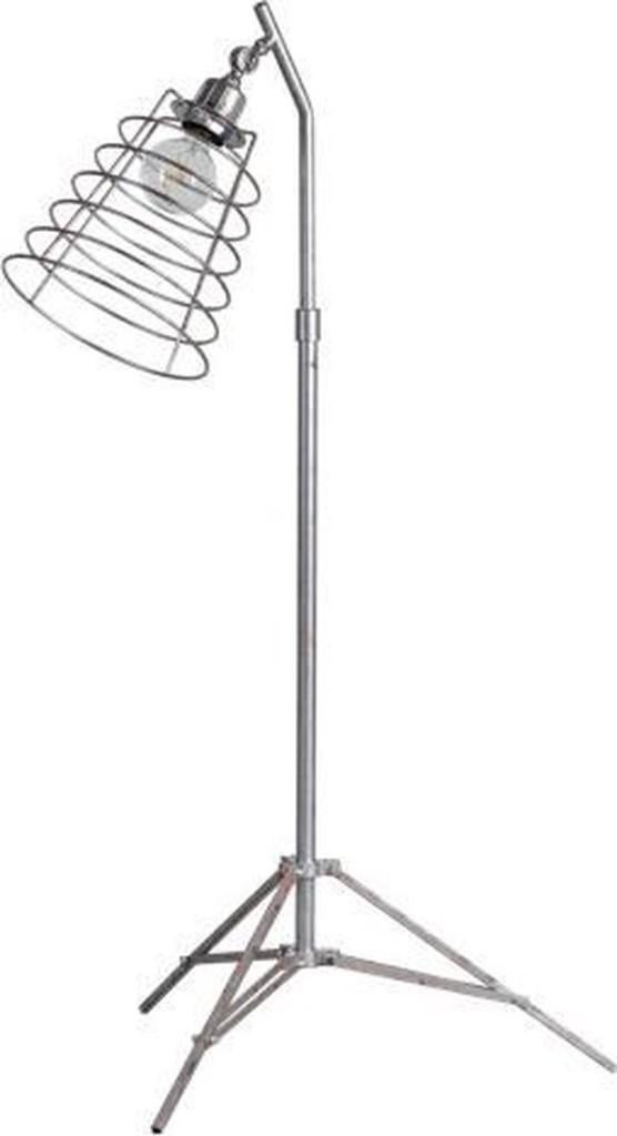 Floor Lamp Steel, Ophalen, Nieuw, Metaal, 150 tot 200 cm
