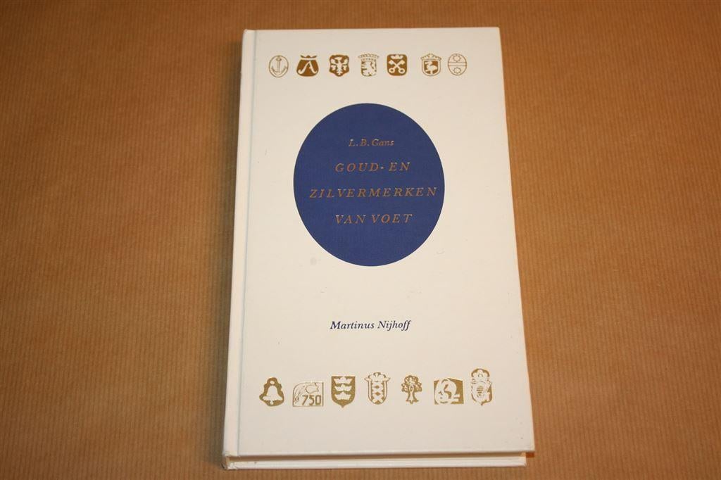 Boek - Goud- en Zilvermerken van Voet, Ophalen of Verzenden, Goud