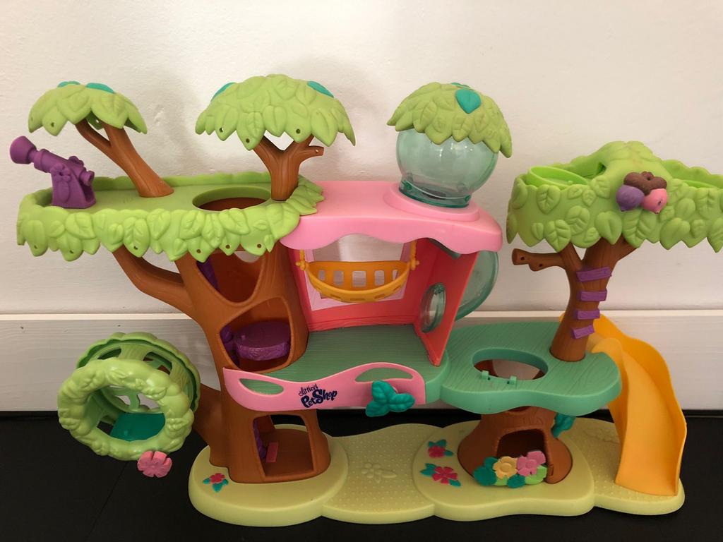 Leuke Little Pet Shop Boomhuis Speelset, Kinderen en Baby's, Speelgoed | Poppenhuizen, Ophalen of Verzenden, Zo goed als nieuw