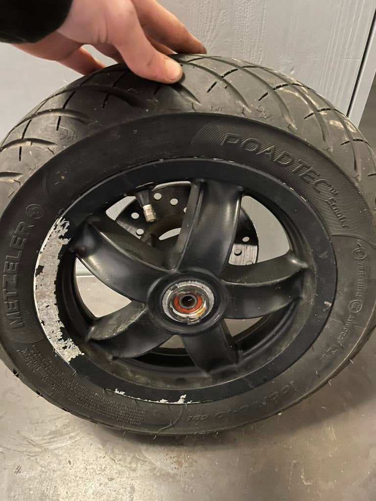Zip 2000 voorband+velg, Ophalen, Gebruikt, Overige typen, Piaggio