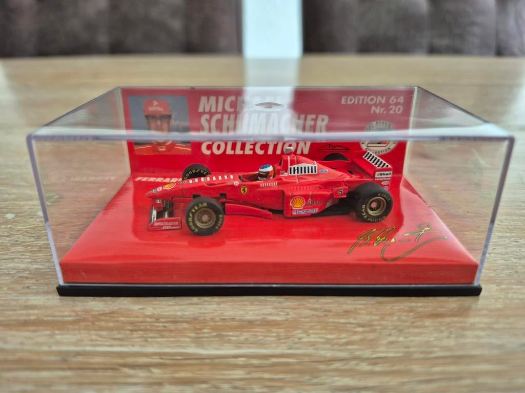 Michael Schumacher Ferrari F310B, Ophalen of Verzenden, Zo goed als nieuw, Formule 1