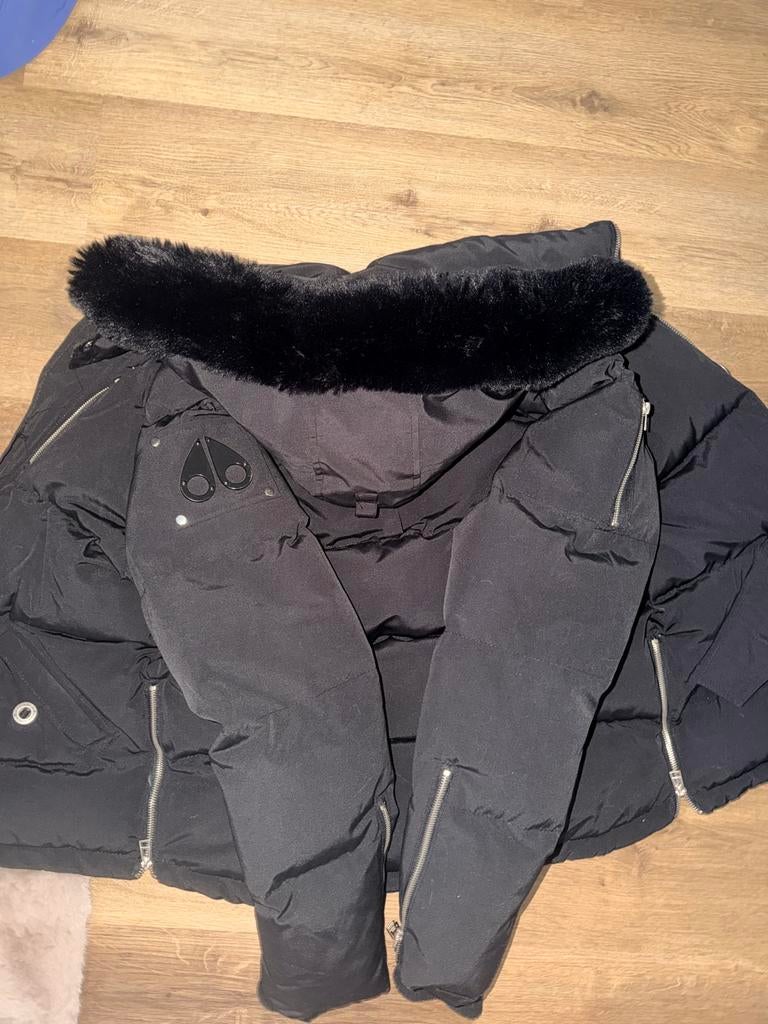 Moose Knuckles Winterjas - Maat M, Ophalen of Verzenden, Zo goed als nieuw, Maat 48/50 (M), Zwart