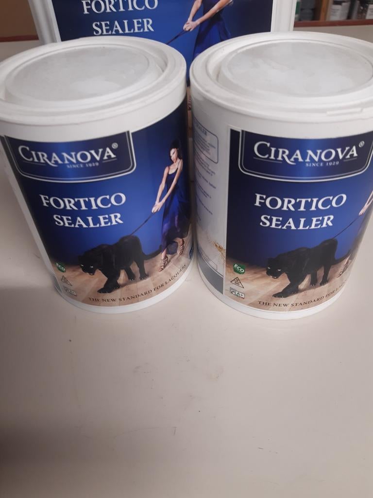 Ciranova Fortico Sealer, 1e laag parketvloer en kurkvloer, Ophalen of Verzenden, Hout, 10 m² of meer, 50 tot 150 cm