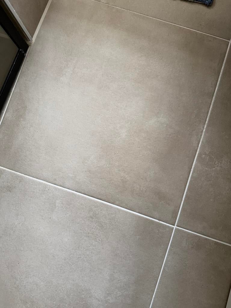 5 Argenta vloertegels / wandtegels 60x60 cm taupe/grijsbruin, Ophalen, Nieuw, Minder dan 5 m², Vloertegels