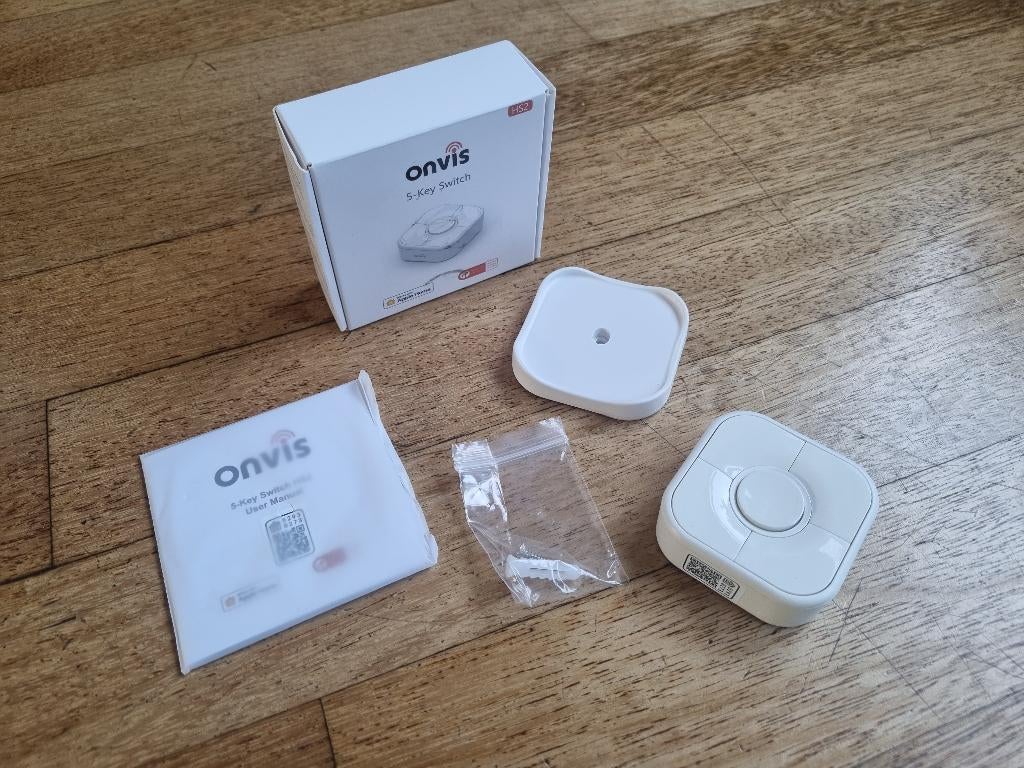 Onvis Smart Button HS2, Thread, oa. voor Apple HomeKit,NIEUW, Hobby en Vrije tijd, Elektronica-componenten, Nieuw, Ophalen