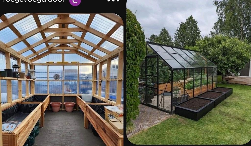 Tuinkas gezocht omgeving Hoevelaken, Tuin en Terras, Ophalen, Gebruikt, Kweekkas, Glas