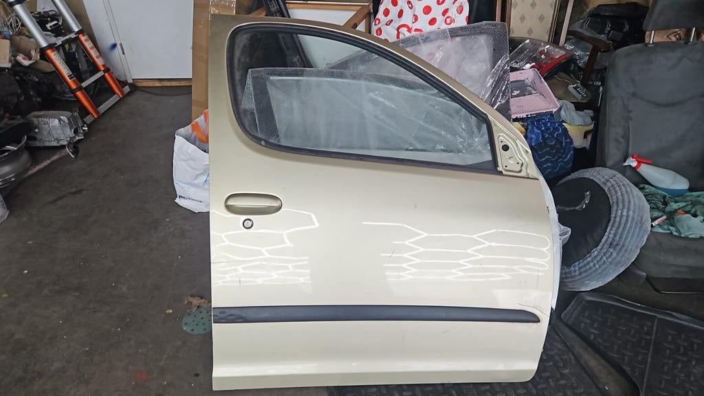 Toyota Yaris Verso Deur RV - Gebruikt, Auto-onderdelen, Carrosserie en Plaatwerk, Gebruikt, Deur, Ophalen of Verzenden, Toyota