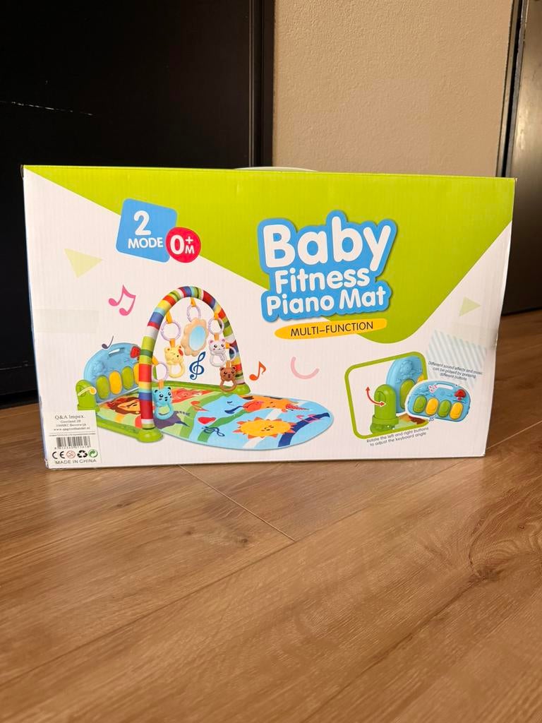 Baby fitness piano mat, Kinderen en Baby's, Speelgoed | Educatief en Creatief, Ophalen of Verzenden, Nieuw, Ontdekken, Met geluid