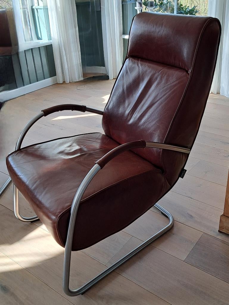 Relaxstoelen met buisframe, Ophalen, Gebruikt, Twee, Overige kleuren