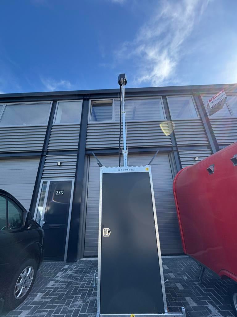 Mobiele Cameramasten & lichtmasten  Bouwguard Te huur, Ophalen of Verzenden, AYD GUARD, Info@aydguard.nl, De corridor 14J