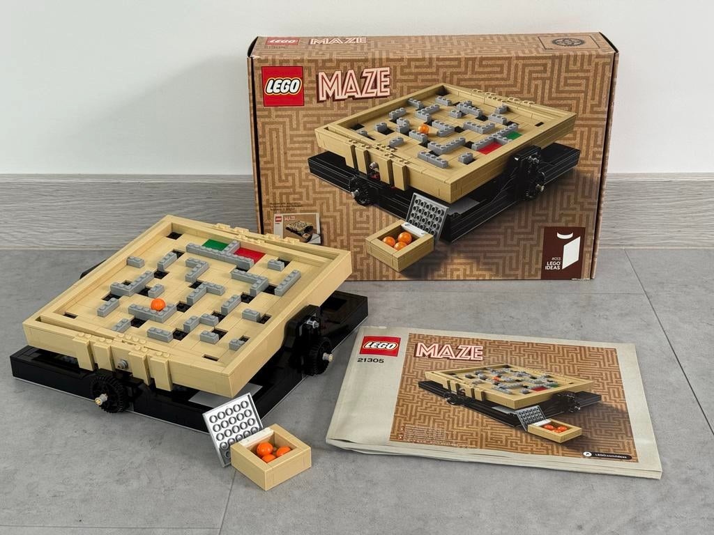 Lego Ideas Maze 21305, Ophalen of Verzenden, Zo goed als nieuw, Complete set, Lego