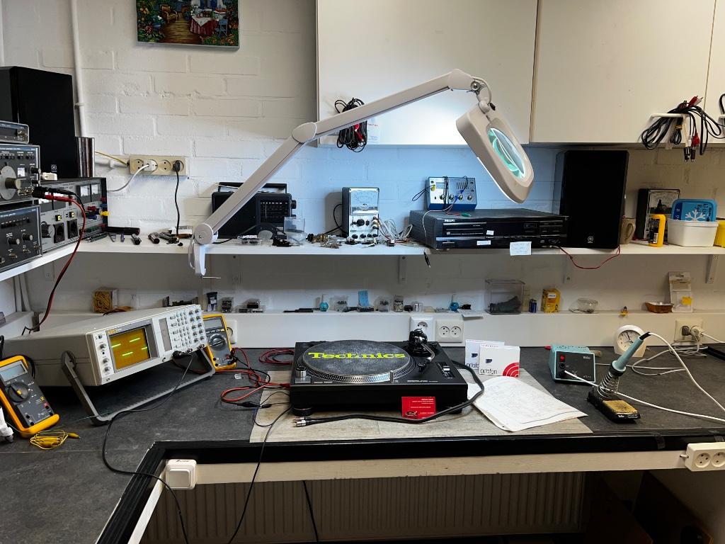 Reparatie TECHNICS-SL-1210MKII serie's, Diensten en Vakmensen, Reparatie en Onderhoud | Audio, Tv en Foto, Garantie, Platenspelers