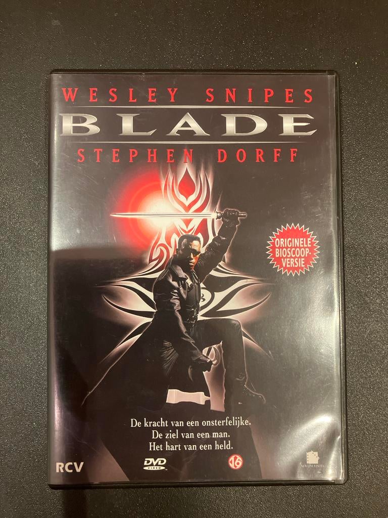 Blade DVD - Actie Klassieker, Cd's en Dvd's, Vanaf 16 jaar, Ophalen of Verzenden, Zo goed als nieuw, Actie