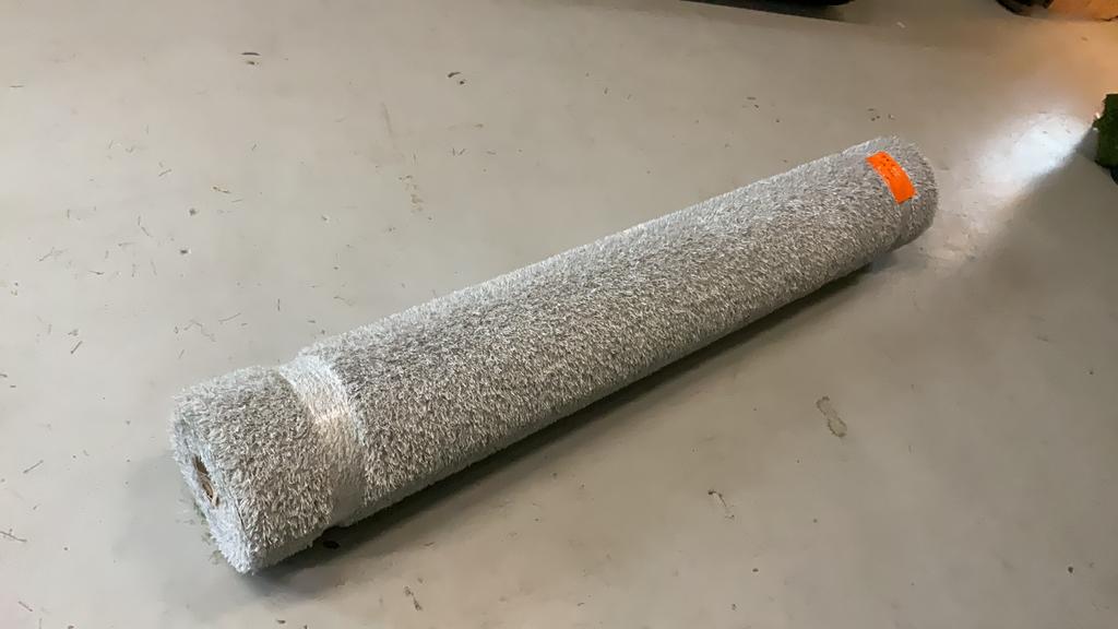 Grijs kunstgras. 7 x 2.     24mm, Ophalen, Nieuw, 10 tot 20 m², Kunstgras