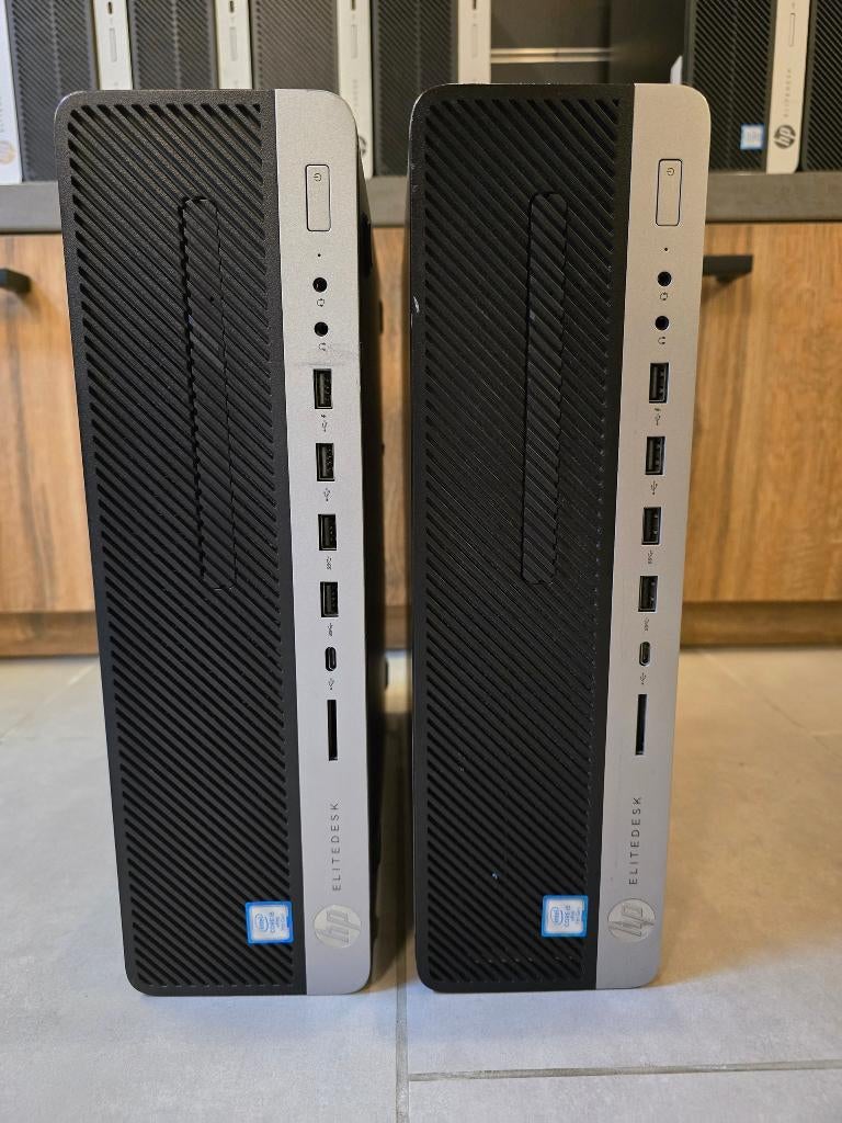 HP elitedesk 800 G3 -Intel i5 7500-8Gb DDR-256Gb Nvme-W11, Computers en Software, Desktop Pc's, 8 GB, Ccservice, Refurbished, Ophalen of Verzenden