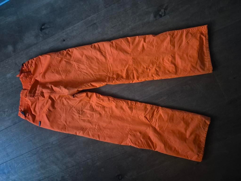 Skibroek oranje Brunotti maat 176, Overige merken, Gebruikt, 100 tot 140 cm, Ophalen of Verzenden