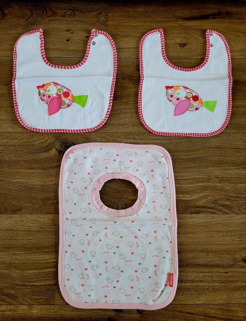 Set van 3 slabbetjes - Vogel & Nijntje, Ophalen of Verzenden, Zo goed als nieuw, Overige typen