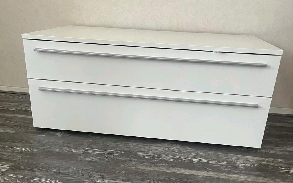 Stijlvol TV Meubel, 100 tot 150 cm, Ophalen of Verzenden, Zo goed als nieuw, Modern