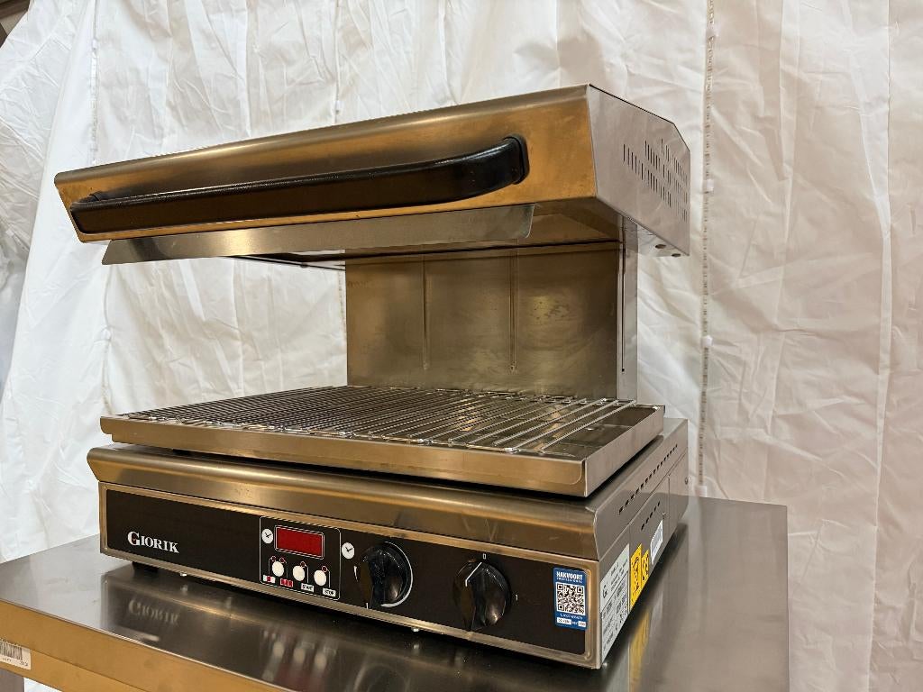 GIORIK salamander SH520G (KORT GEBRUIKT), Ophalen of Verzenden, Gebruikt, Fornuis, Frituur en Grillen