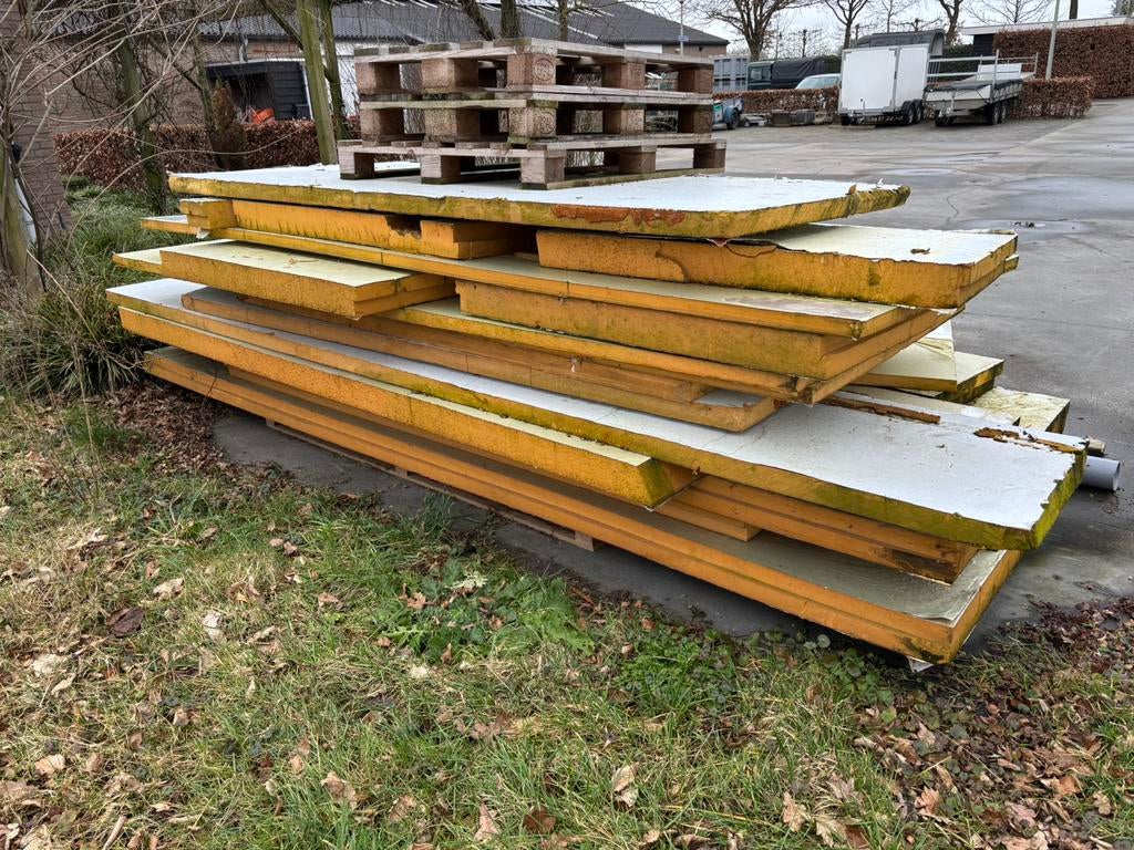 Dupanel platen 6, 8 en 12 mm, Ophalen, Gebruikt, Hardschuim (Pir), 15 m² of meer