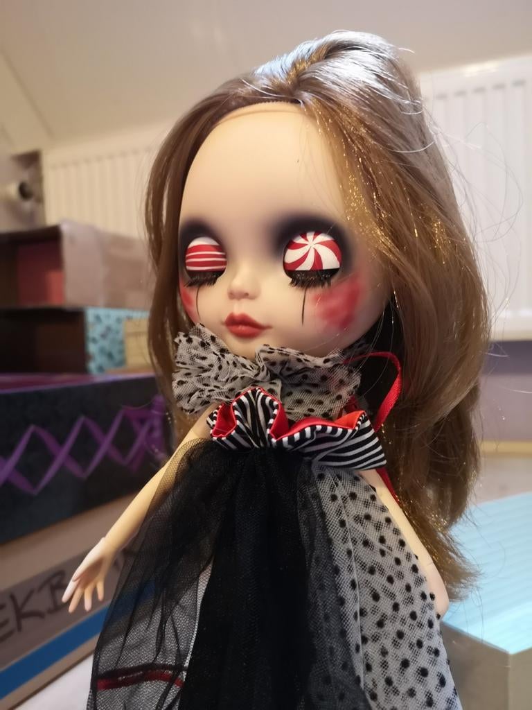 Custom blythe prima dolly encore, Verzamelen, Poppen, Ophalen of Verzenden, Gebruikt, Pop