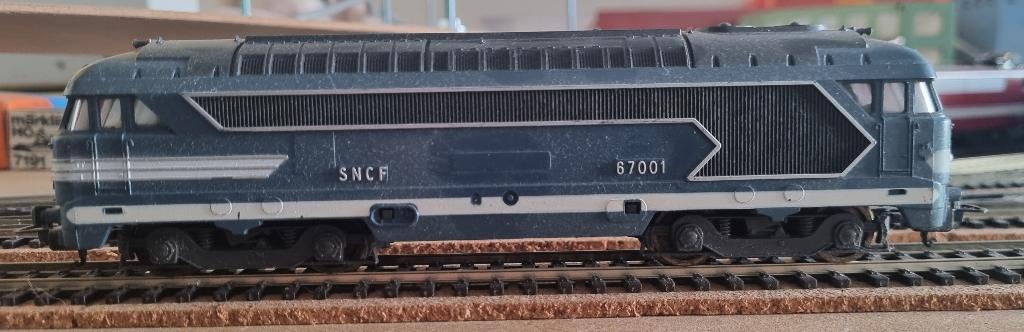 Lima BB67000 SNCF., Gebruikt, Ophalen of Verzenden, Analoog, Lima