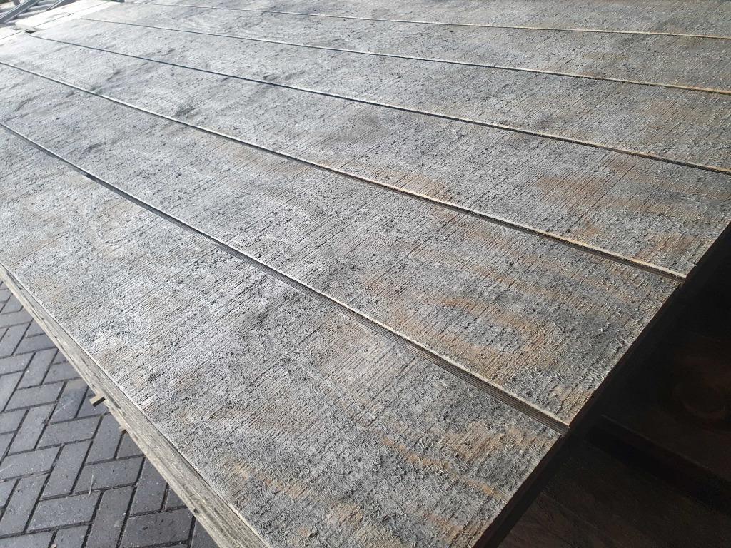 Channelply Rabat Plaat Blank, Grijs of Zwart, breed en smal, Nieuw, Ophalen of Verzenden, X, Betonplex