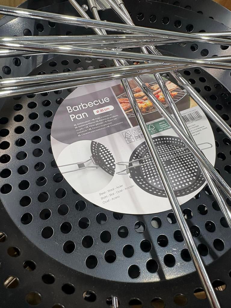 Nieuwe BBQ Pan - 30cm/21 stuks, Verzenden, Geen, Nieuw, Geen