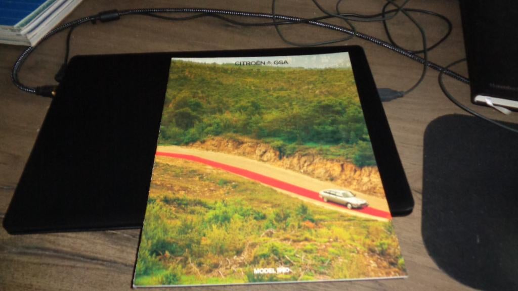 Folder CITROEN  GSA modellen  1980, Verzenden, Nieuw, Citroën