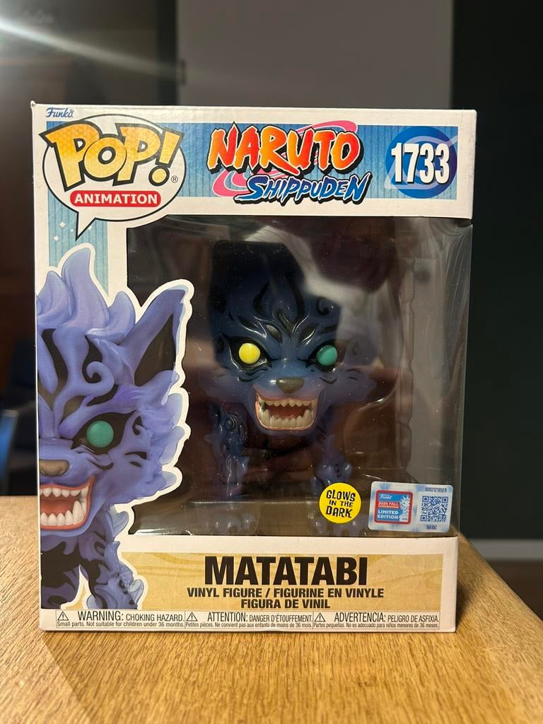Funko pop! Naruto  Shippuden NYCC 2024 Glow exclusive, Ophalen of Verzenden, Zo goed als nieuw