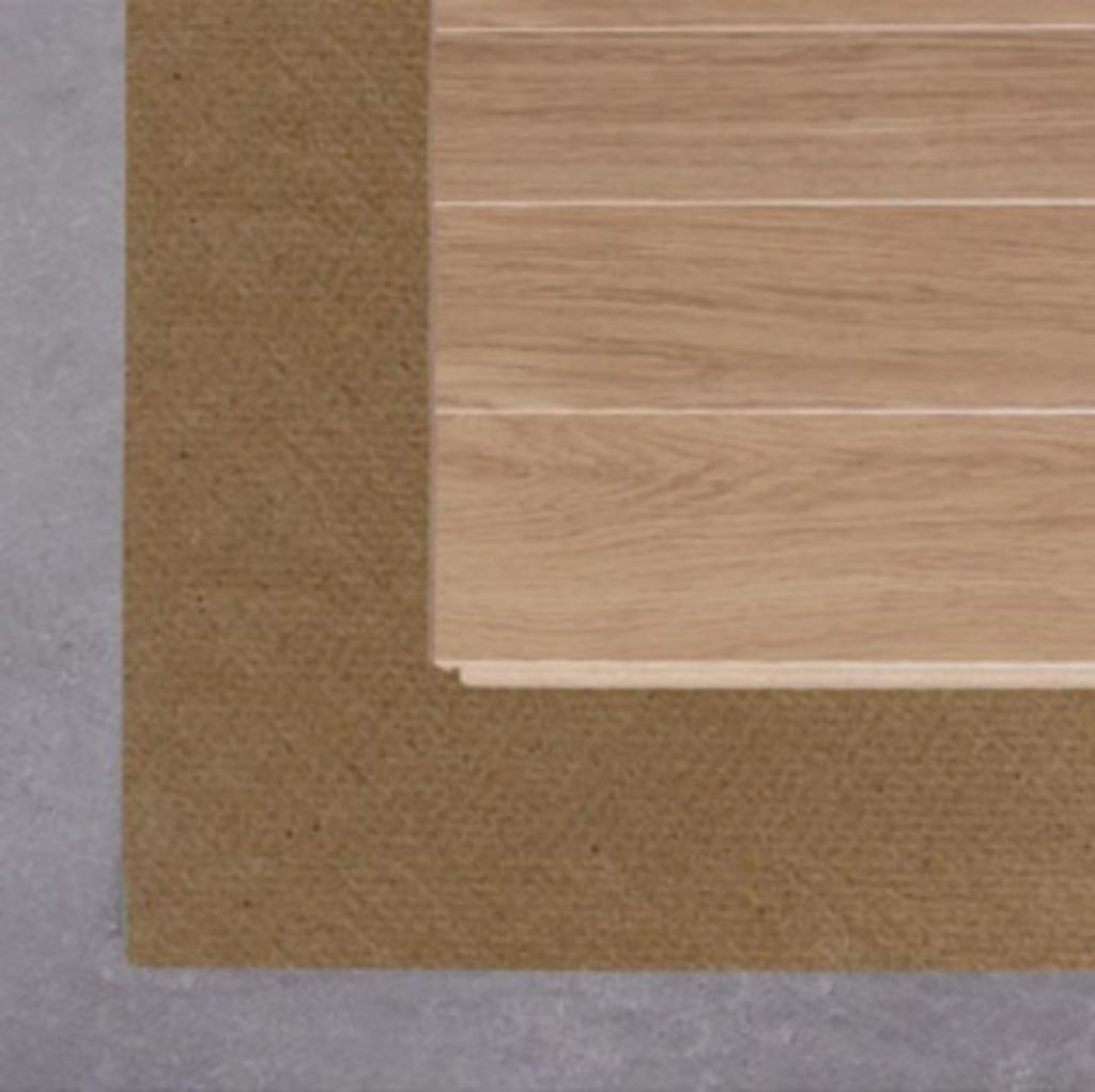Parketman ondervloerplaat 10 mm Silent extreem geluiddempen, Bruin, 75 m² of meer, Ondervloer voor laminaat en parket 10mm dik