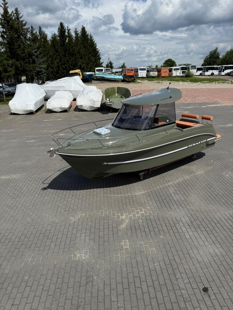 Texas 595 Pilothouse | Special Metallic Green | 115PK Kuro, Watersport en Boten, Www.rozeboomwatersportshop.nl, Nieuw, Texas boats