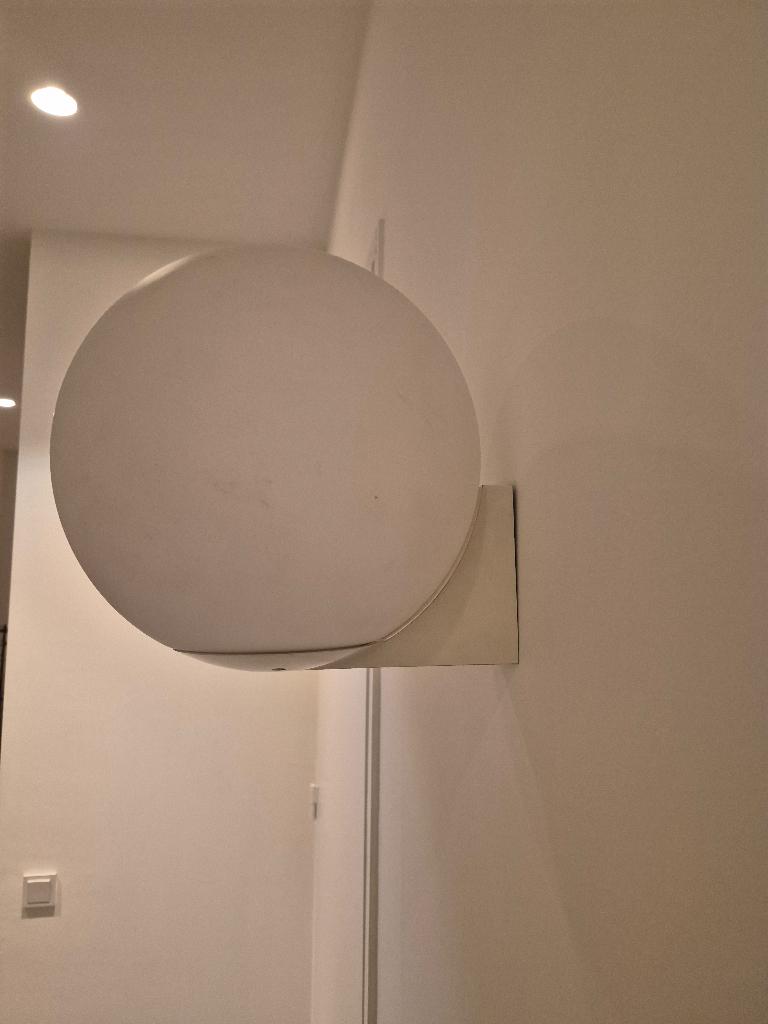 mooie Glashütte Limburg design lamp, wandlamp, Huis en Inrichting, Lampen | Wandlampen, Ophalen of Verzenden, Gebruikt, Glas, Design, vintage