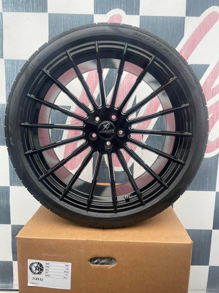 22 inch BMW X5 G05 velgen 5x112 + 315 30 22 pireli ️, Banden en Velgen, Nieuw, Overige maten, Ophalen of Verzenden