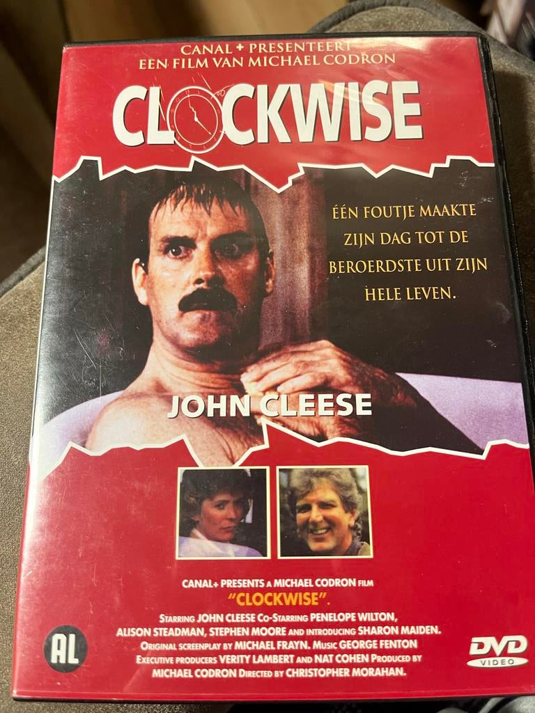 Clockwise DVD - John Cleese, Alle leeftijden, Ophalen of Verzenden, Zo goed als nieuw
